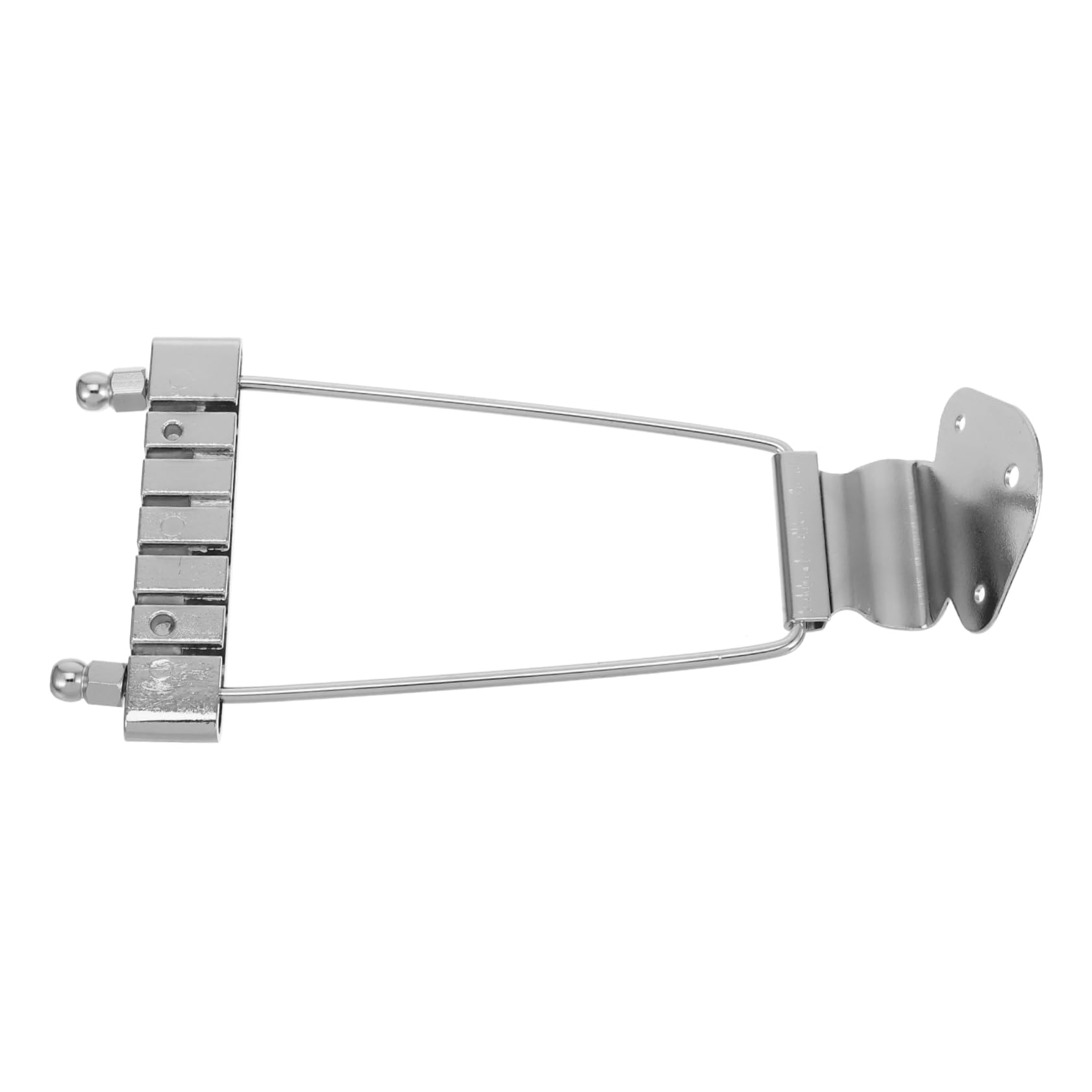 COSMEVIVI Professional Archtop Bass Guitar Tailpiece No Decorative Patterns 10mm String Spacing