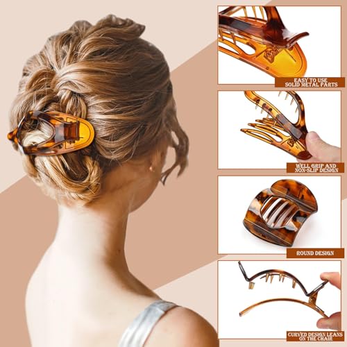 Save 56% on ProSuites 8-Pack Flat Hair Clips for Women - Image 3
