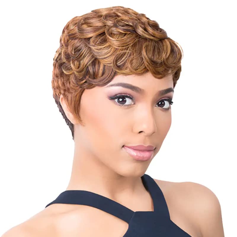 SaQina Wigs ウィッグ フィットタイプ　ブラウン クリップ付き フィットタイプ｜サキナウィッグ｜フヨウサキナ