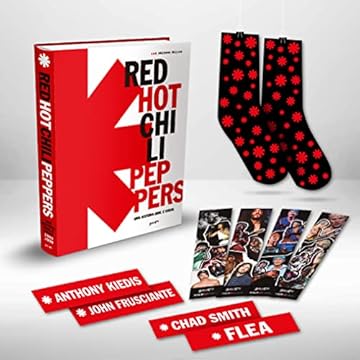 Capa do livro Red Hot Chili Peppers - Edição de Luxo de Colecionador: Uma história oral e visual (Acompanha brindes da imagem)