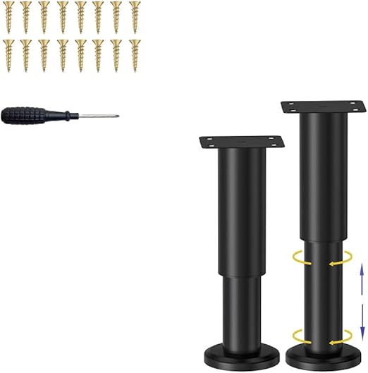Suwyaner Furniture Feet, Adjustable, Furniture Foot, Height Adjustable