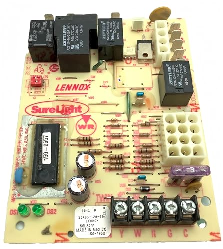 56L8401 for Lennox SureLight Furnace Control Circuit Board 50A65-120 D107