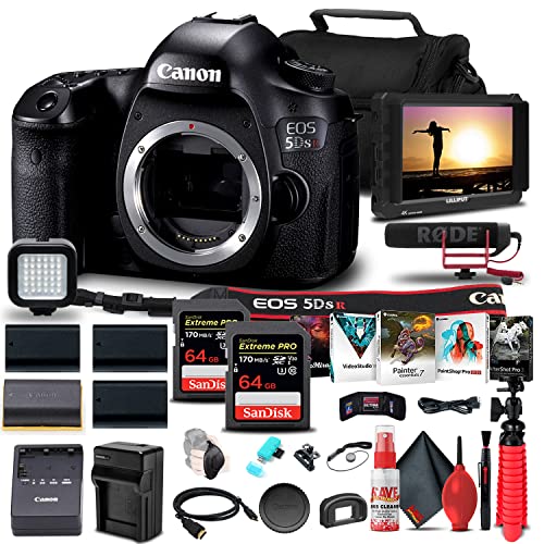 Canon EOS 5DS R DSLR Cámara Body Only con Monitor y Accesorios miniatura 1