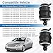 Rear Air Suspension Spring Bags 3 Pin Compatible with 2003-2011 Mercedes Benz W211 W219 CLS500 CLS550 CLS55 CLS63 AMG E280 E320 E350 E500 E550 W/O ABC & 4 Matic Replace# 2113200725 2113200825 (2PCS)