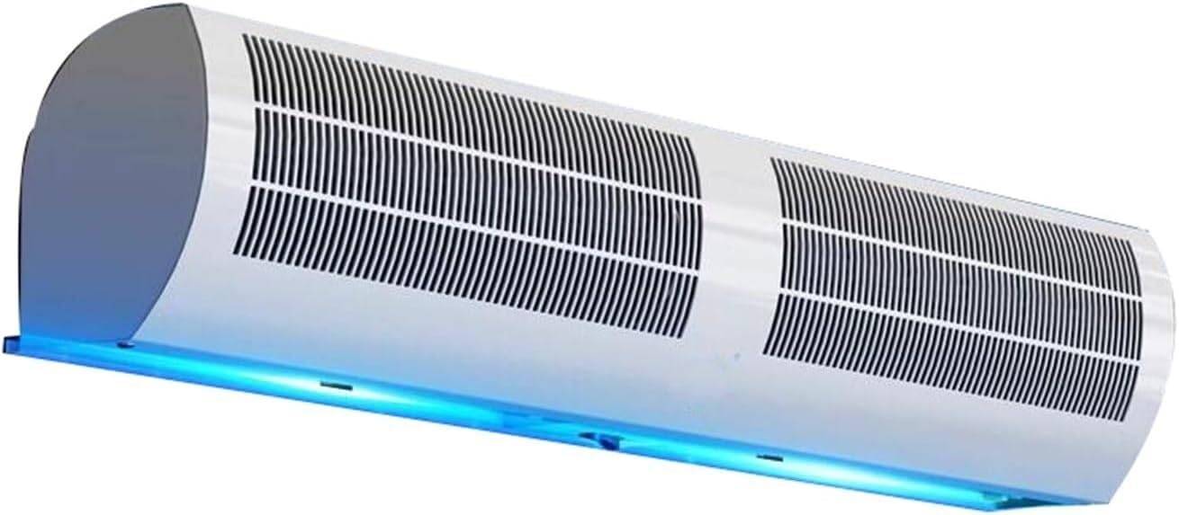 SSDDLZEQ Air Curtain for Doorway Air Curtain Machine Commercial Ventilation Fan Button Style(100cm)