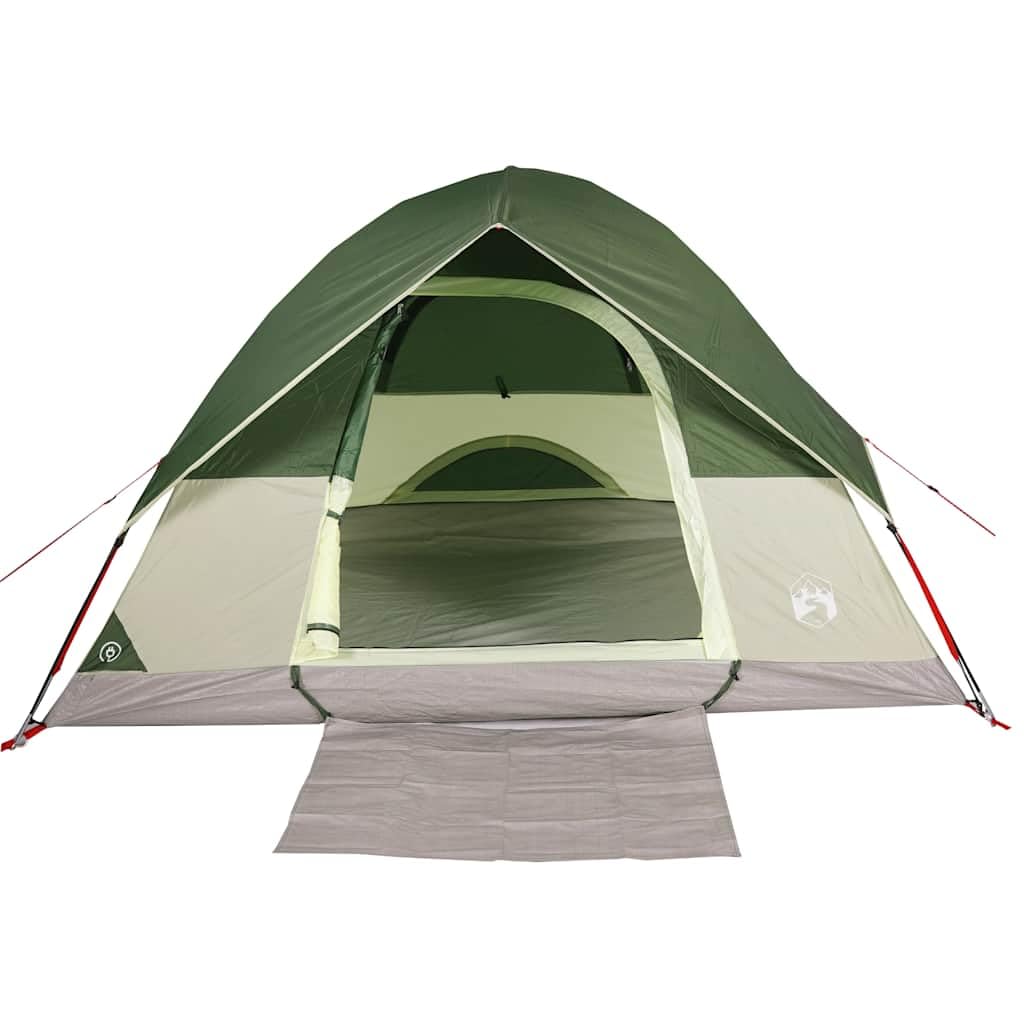 Tienda de campaña domo para personas, verde, T-poliéster impermeable con revestimiento de PU, xx cm, carpa exterior ligera para aventuras