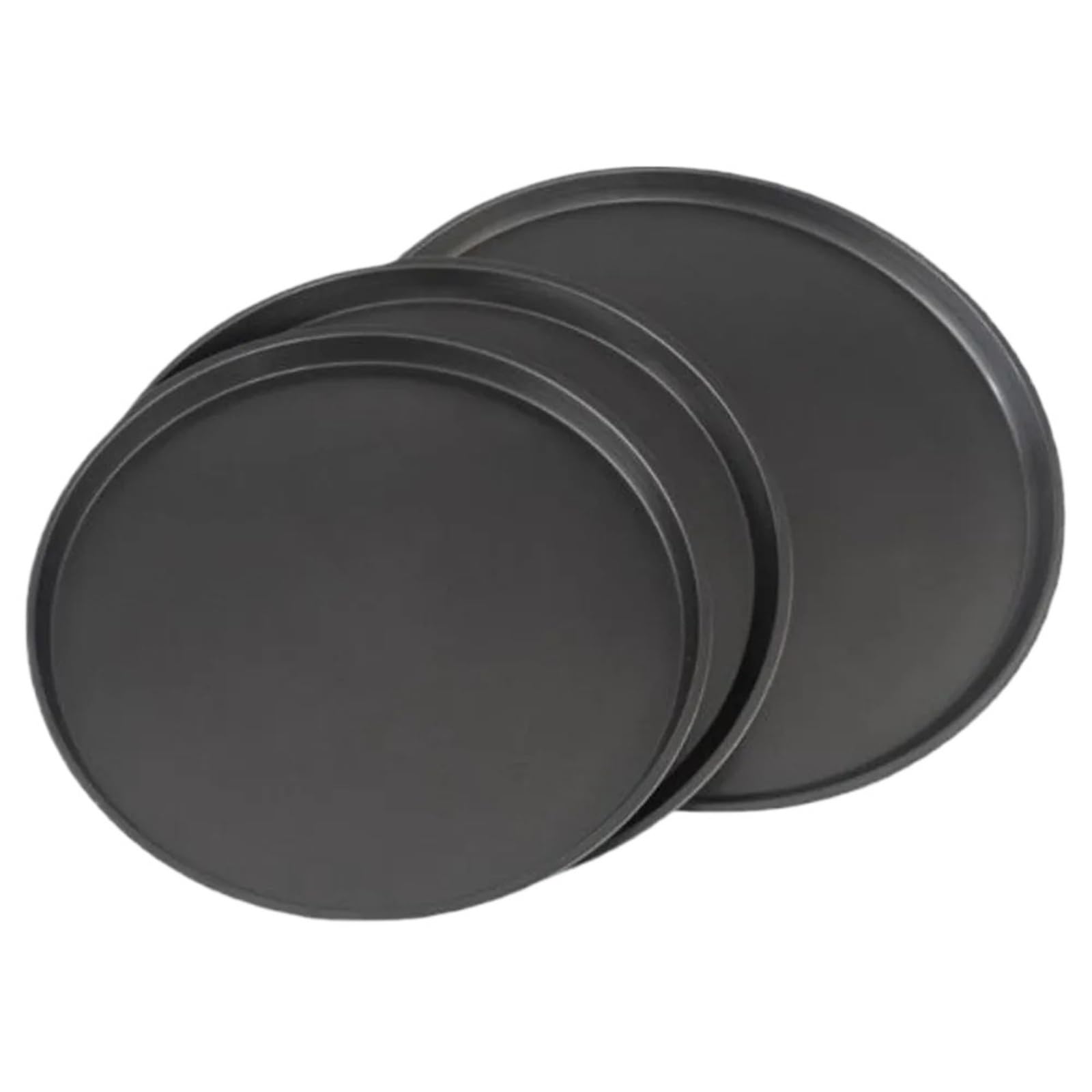 3-teiliges Backformen-Set aus Kohlenstoffstahl | Antihaftbeschichtetes, leicht abnehmbares Backblech for Backen von Kuchen und Pizza im Ofen