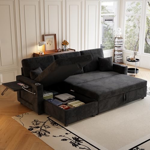 Sleeper Sectional Sofa, 83