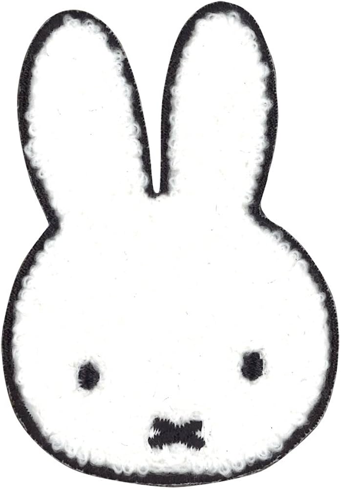 Amazon.co.jp: ミノダ miffyフェイスワッペン ミッフィー D02Y0447