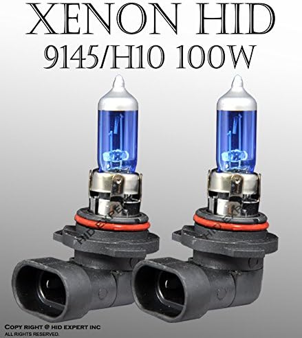 H10 9145 9140 100W x2 Fog Light Xenon HID Direct Replacement Light Bulbs