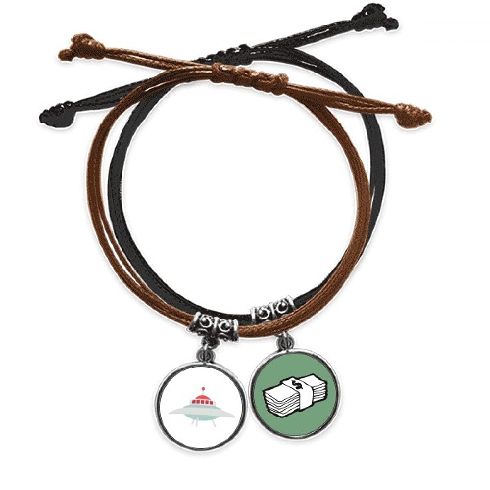 Pulsera de Alien UFO ajustable que no se cae ni daña la muñeca 3