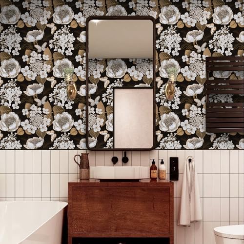 Papier peint à décoller et à coller pour chambre et décoration de meubles