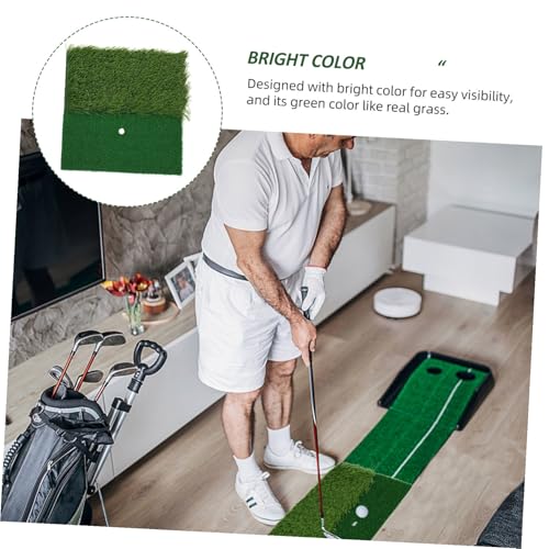 Tapis entraînement de golf multifonctionnel avec base pliable de swing