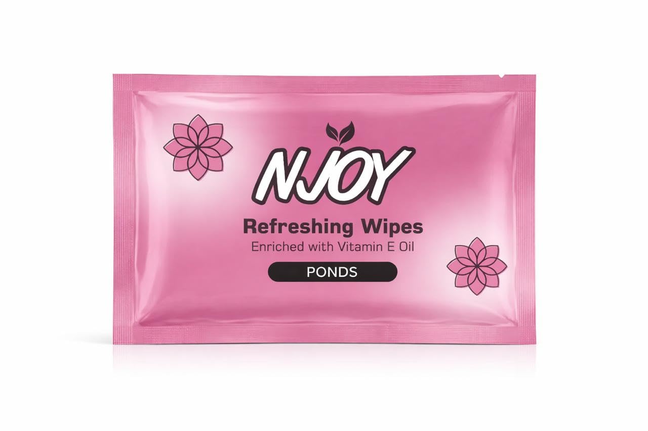 Ponds Refreshing Wipes – Moisturizing Cleansing Tissues for All Skin Types (50 count)-image-49