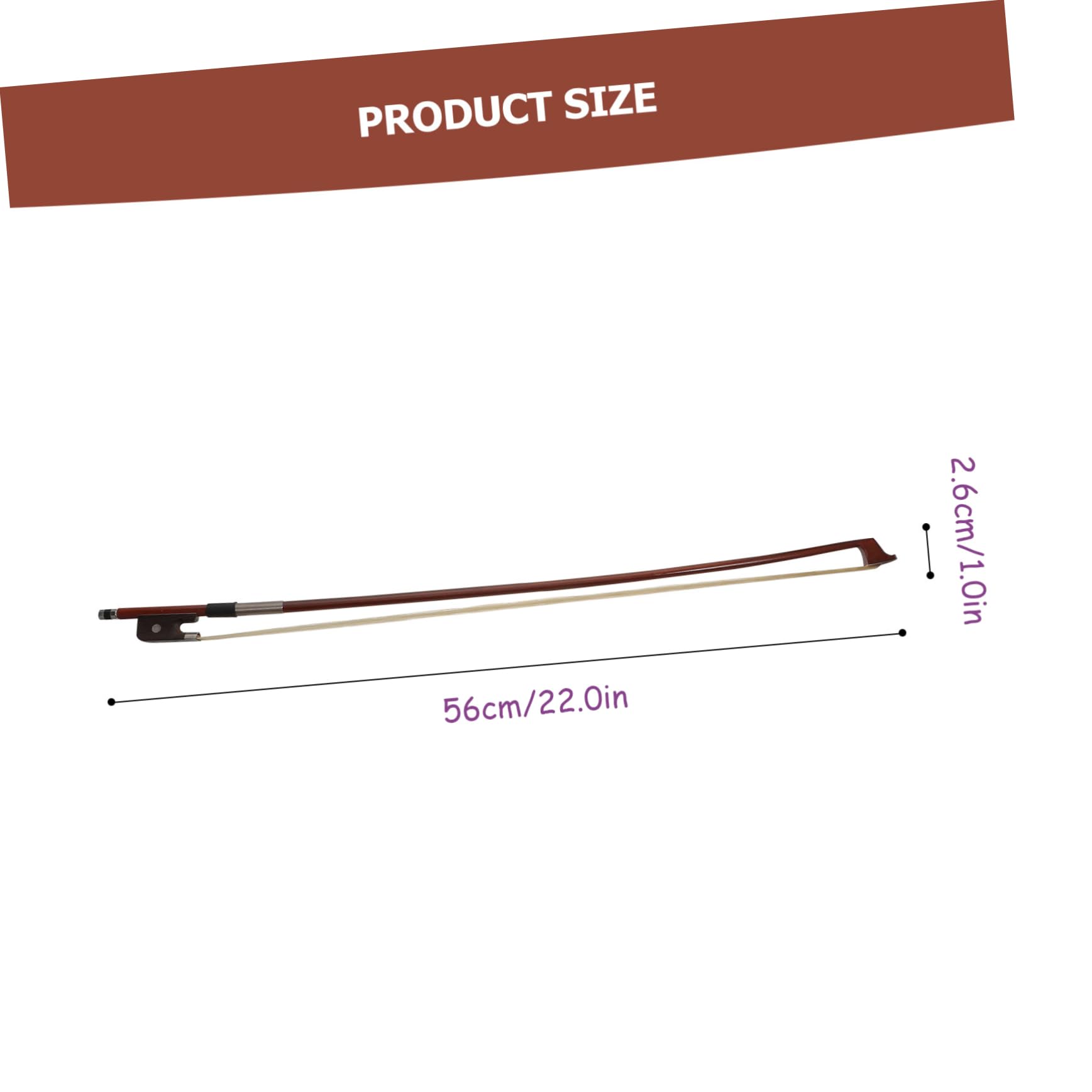 COSMEVIVI Cello Horsetail Hair Bow Replacement Part Professional Musical Equipment Stringed Instruments