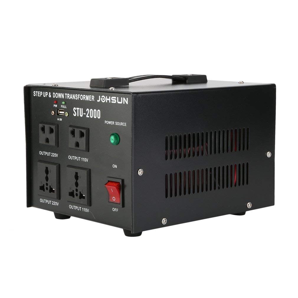 Buy 2000W Voltage Converter Transformer Heavy Duty Step Up/Down Voltage
