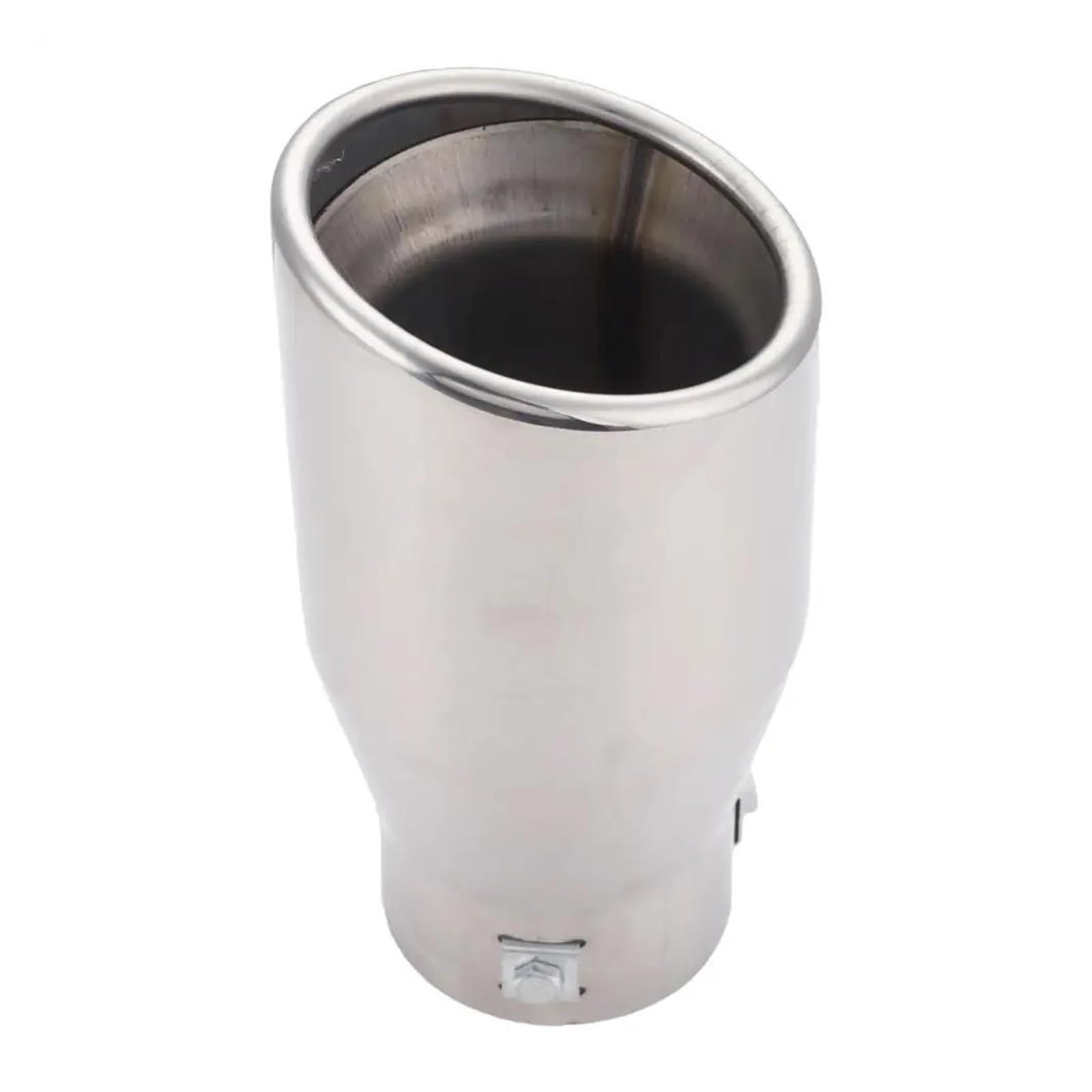 Diámetro Exterior De 80mm Tubos De Escape De Acero Inoxidable Para Coche, Con Borde Ovalado
