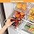 2 Pack Stackable Storage Drawers,Plastic Organizers Bins, Drawers Storage with Handles and Movable Dividers for Organization and Storage in Fridge,Bathroom, Pantry, Kitchen Cabinets, Under Sink