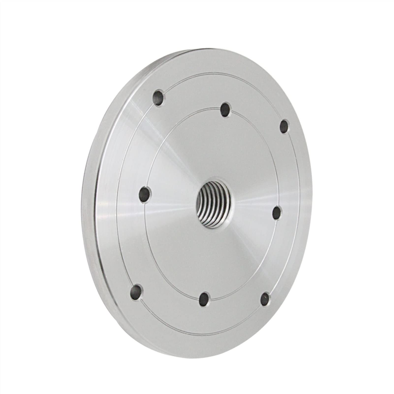6 Inch Steel Wood Lathe Face Plate, M18 X 2.5, M33 X 3.5, 1inch X 8TPI Thread Faceplate Flange for Wood Lathe Turning(M33 X 3.5)