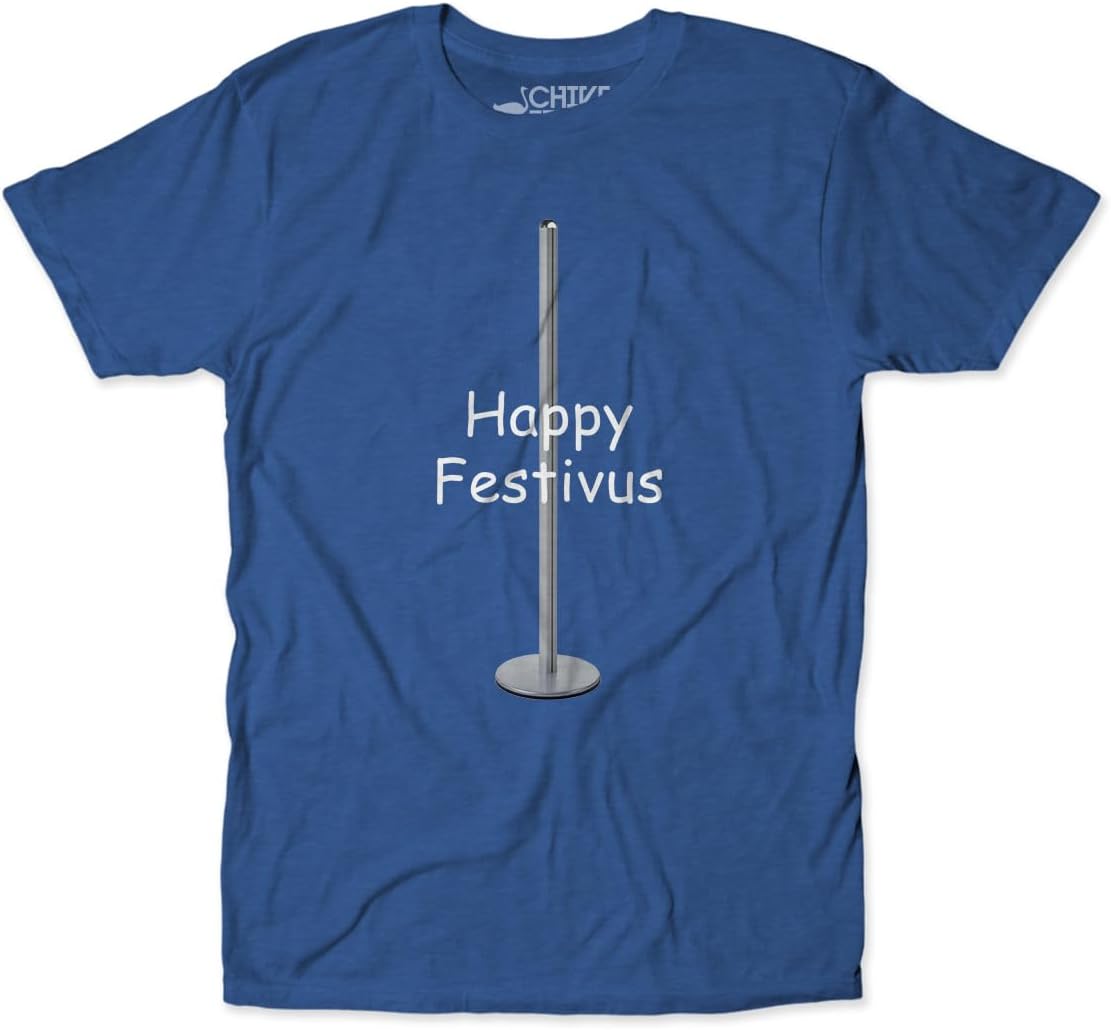 Festivus for The Rest of Us Funny TV Show Christmas T-Shirt Royal