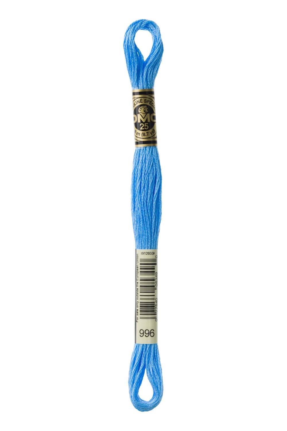 Stranded DMC colourful cotton embroidery thread 8 m ball of yarn. coloris 996