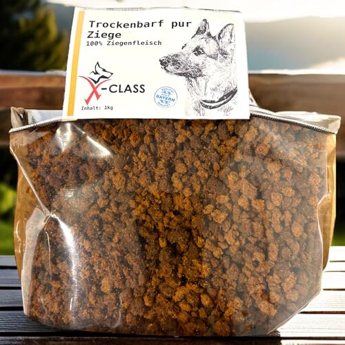 Trockenbarf Ziege pur, Trocken-Barf aus 100% Ziegenfleisch 2kg