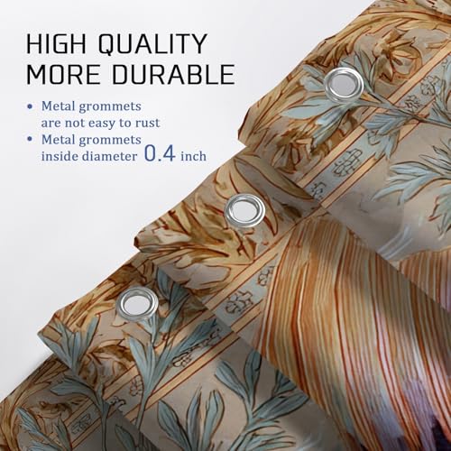 Rideau de douche en polyester de qualité supérieure 274 x 183 - 5