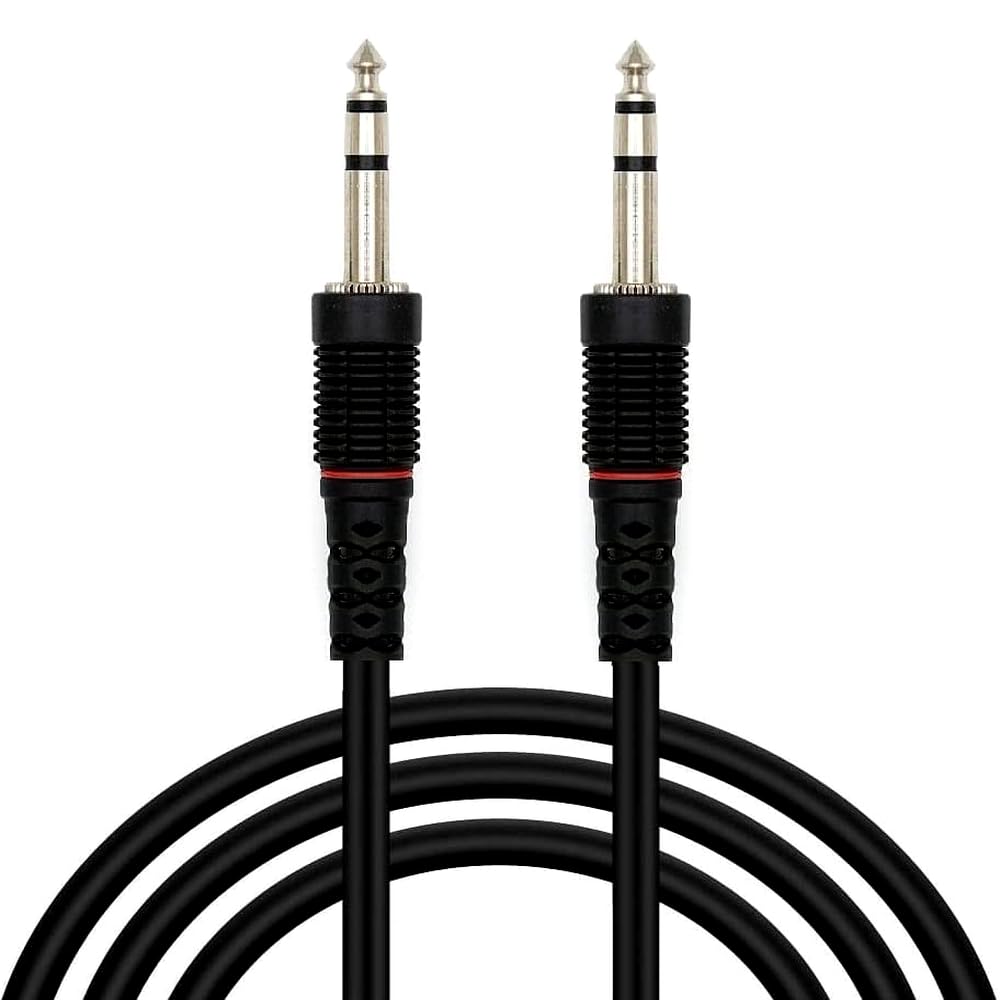 SeCro Guitar Cable 6.35mm 1/4 Inch Male to Male TRS Audio Jack Instrument Cable (1.5 Meters)-image-48