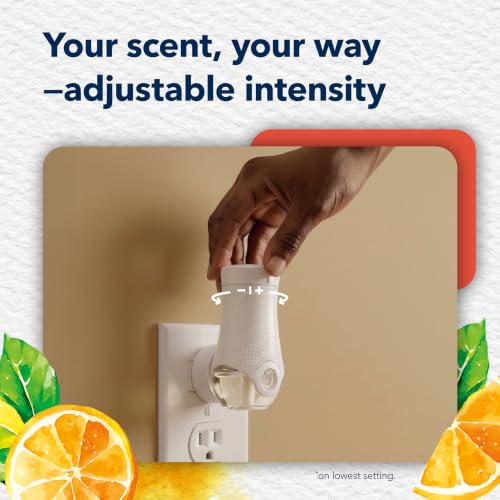 Glade PlugIns Refills Air Freshener, Scented and Essential Oils for Home and Bathroom, Coastal Sunshine Citrus, 1.34 Fl Oz, 2 Count - image 4