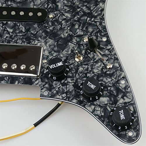 Hsh Pick-Humbucker De Guitare De Pickguard Chargé Hsh Style Appliquer sur Stratocas PickGuard 11 Vis Pickguard Guitare… - Les Beatles, Paul McCartney, John Lennon, RIngo Starr, George Harrison Hsh Pick-Humbucker De Guitare De Pickguard Chargé Hsh Style Appliquer sur Stratocas PickGuard 11 Vis Pickguard Guitare… – Image 4
