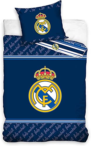 Dhestia Home - Funda Nórdica Oficial del Real Madrid Cama 90 Rm182058 - ÚNICO, Cama 90