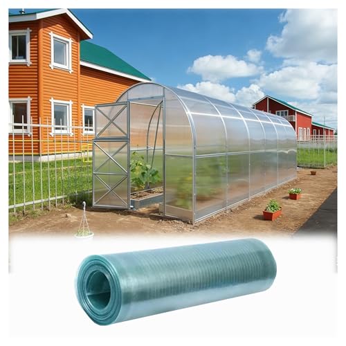 Plaques de toiture en polycarbonate transparent 1.2x10m pour serres et abris de jardin