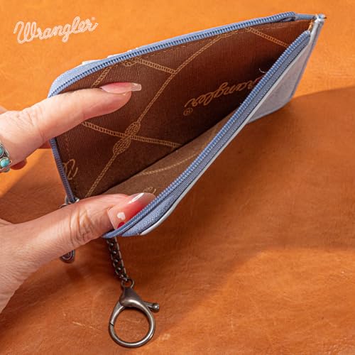 Image of Wrangler Western Card Wallet for Women Aztec Credit Card Holder for Women