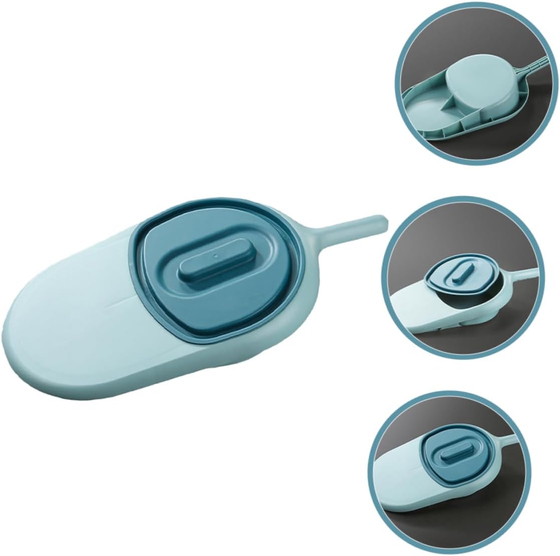 FOMIYES Hospital Accessory Bedpan Lid Comfortable Shape Portable Toilet for Elderly