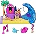 Polly Pocket Pollyville Playset Spiaggia Tropicale con Micro Bambola e Tanti Accessori, Giocattolo per Bambini 4+Anni,GTM68