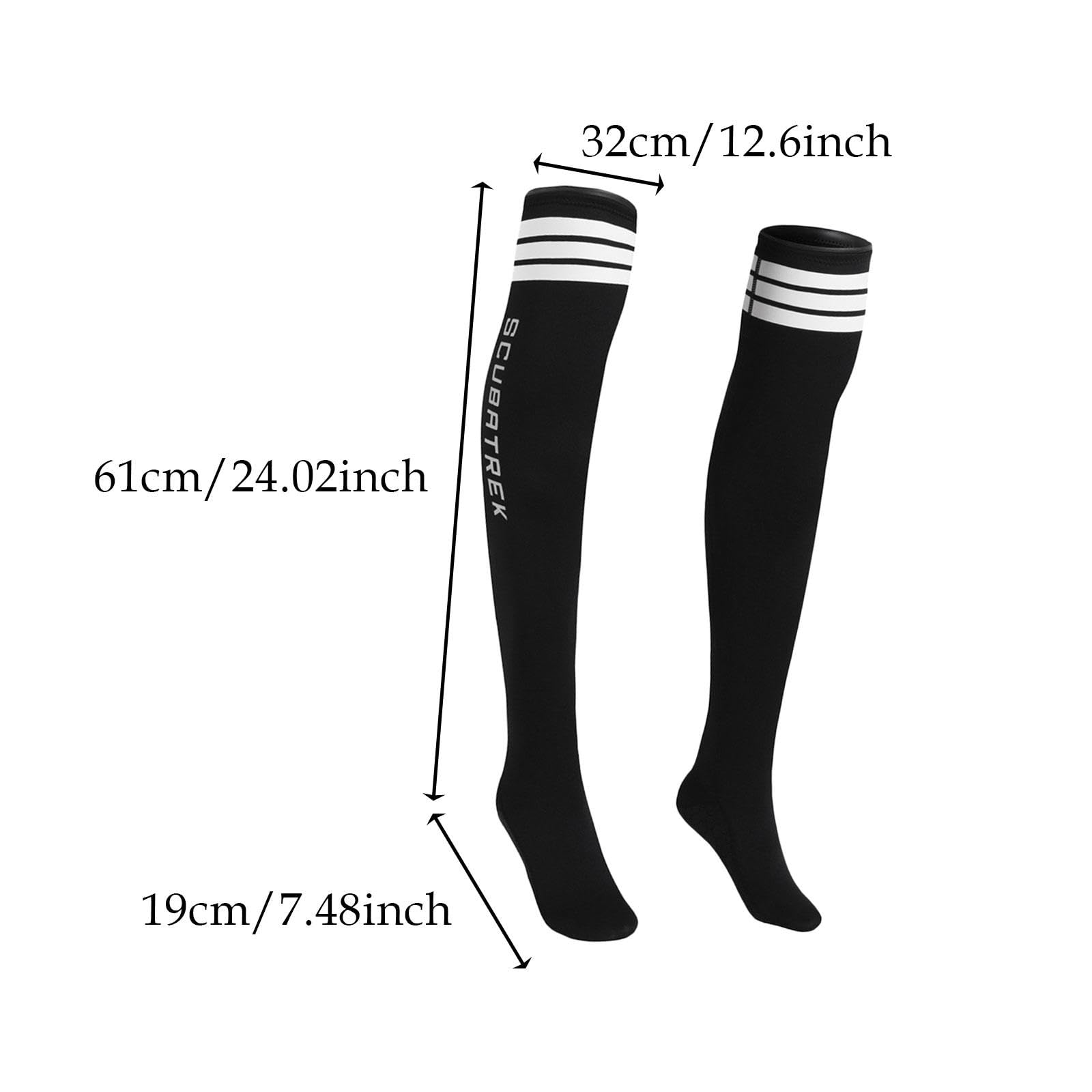 Damen Tauchstrümpfe Neopren Schwimmsocken Schnorchel Stiefel Isolierung Gegen Kaltes Wasser für Wassersportarten Bootsausflüge Taucher Zuhause