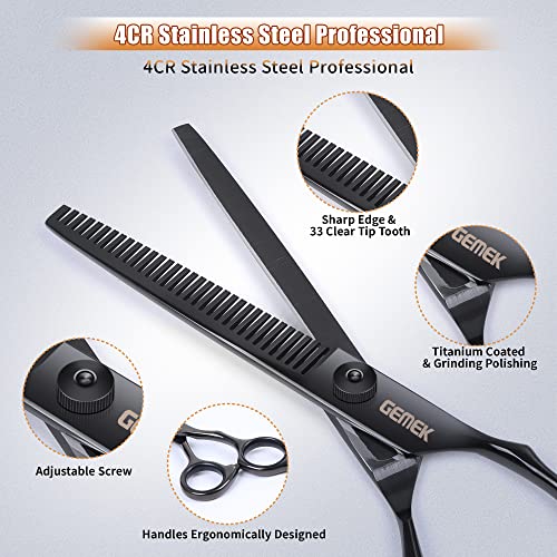 Dog Grooming Scissors Kit with Safety Round Tips - Image 3