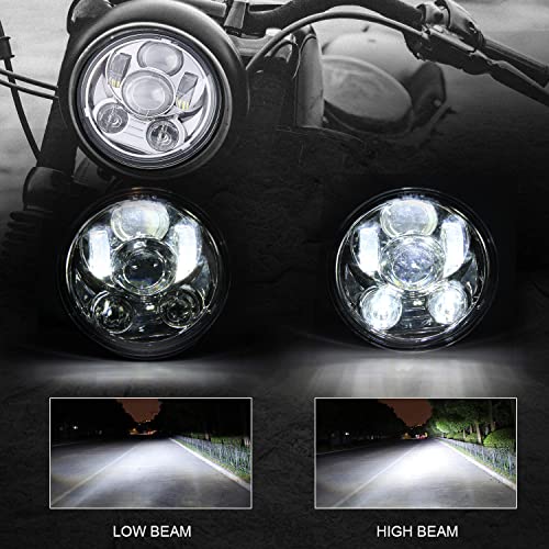 Sunpie ‎41697 5-3/4 5.75 Inch Silver Aluminum Metal Head Light Compatible thumb #2