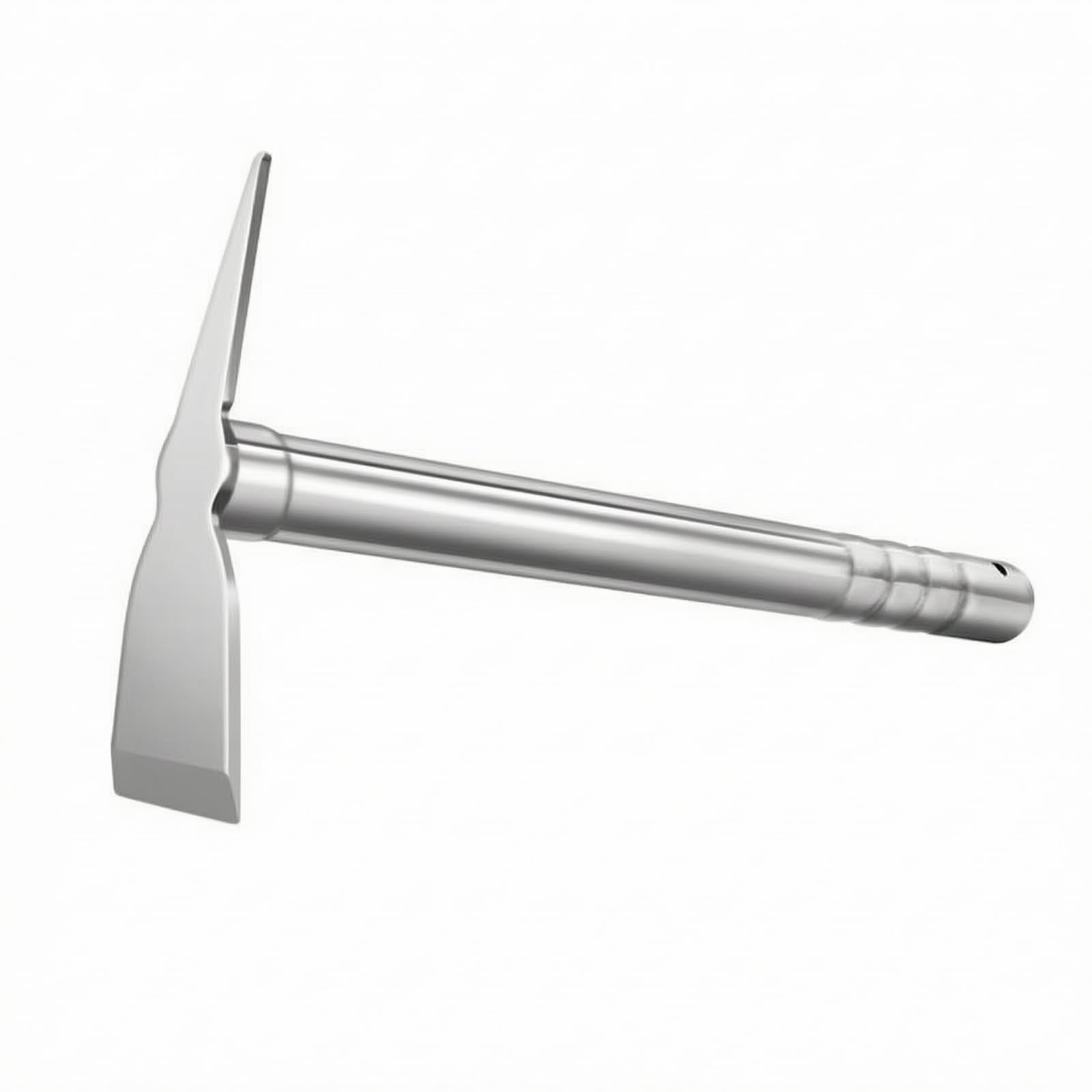 Attrezzo da Giardino in Acciaio Inox 304 con Manico Compatto Attrezzi Manuali da Giardino Multifunzionale per Aiuole Rialzate, Stile A