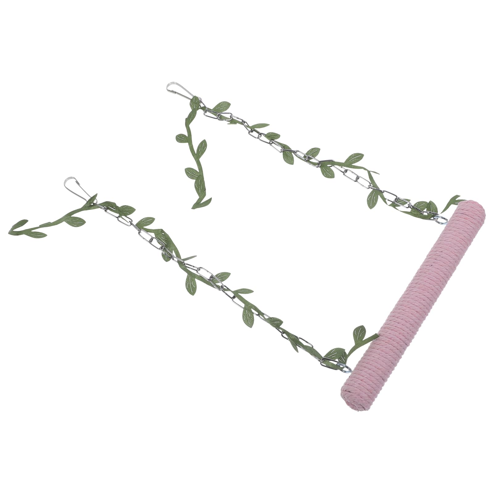 BESPORTBLE 5pezzi Altalena Per Uccelli Legno Con Corda Giocattolo Decorativo Per Pappagalli e Parakeet Accessorio Per Uccelli Domestici Facile Da Installare e Utilizzare Stimolante e