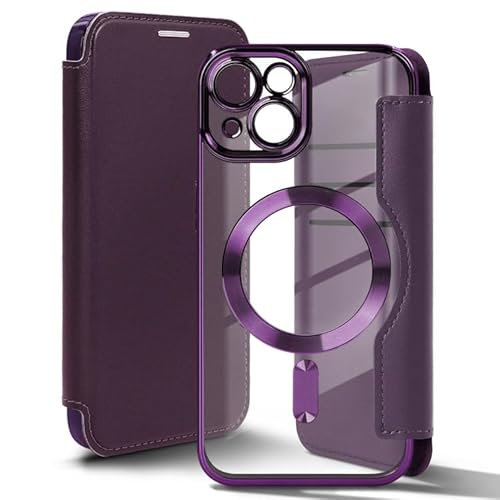 ZENIX DESIGN TECH iPhone13 Pro p P[X 蒠^ J[h[  MagsafeΉ ϏՌ wʃNA Jی ZX-miflip (fB[vp[v)