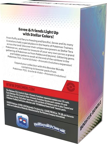 Image of Pokemon TCG: Scarlet & Violet - Prismatic Evolutions Booster Bundle, 1 Set
