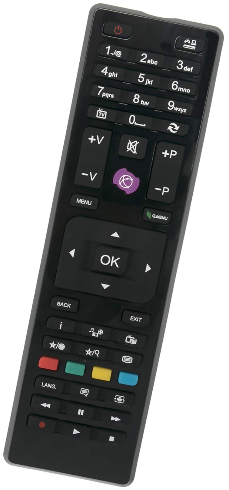 ALLIMITY RC4875 30087730 Remote Control Replace for Telefunken TV 24HE6115 32DH5015 D32H125N3 D32H281R3 D32H283M3CW D32H283X3C D32H285X4CW D32H289N3C D39F265R3C D39F275N3 - Image 4