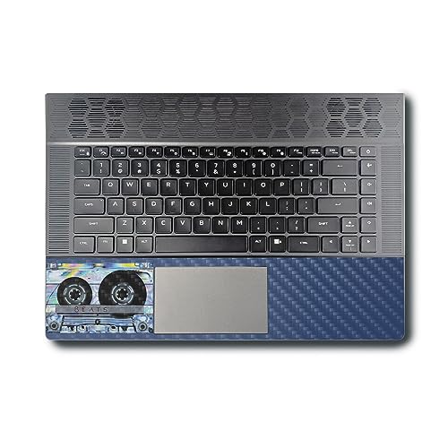 Image of MightySkins Carbon Fiber Skin Compatible With Alienware X16 R1 (2023) Full Wrap Kit - Holo Cassette | Protective, Durable Textured Carbon Fiber Finish | Easy To Apply & Change Styles | Made in the USA