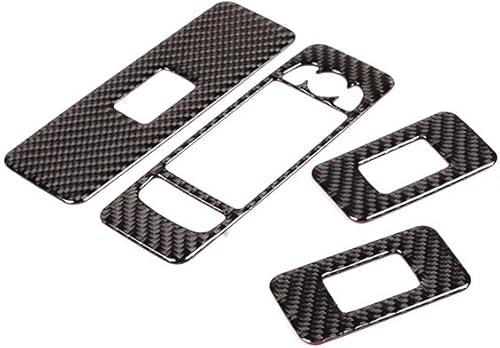 Miniatura 6 de YIWANG Calcomanías de fibra de carbono real para decoración interior de automóvil para Land Rover Discovery Sport 2015-2019 Accesorios de automóvil