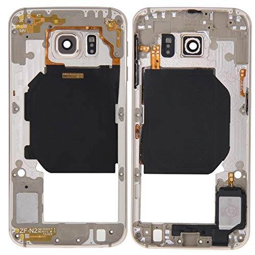 Châssis Galaxy S6 G920F avec boutons latéraux et haut-parleur or