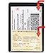 StoreSMART® - Black-Back Auto Insurance & ID Card Holder