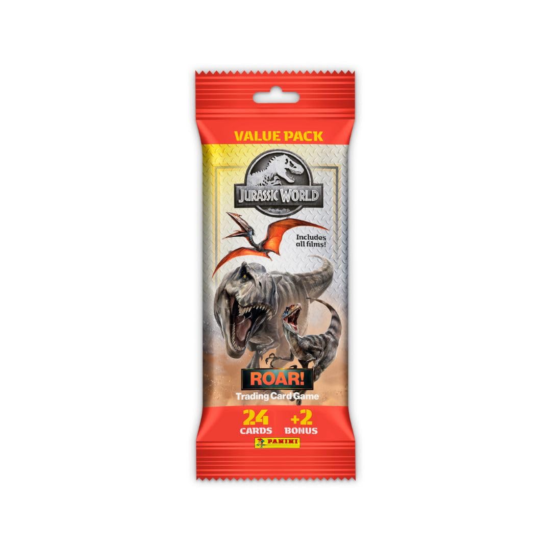 Panini Jurassic World Roar! Trading Card Game (Karten-Bundle)