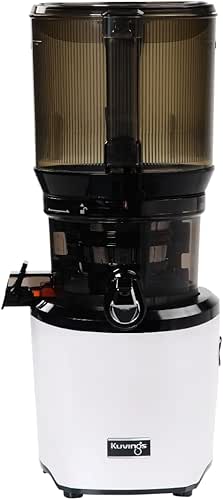 Kuvings AUTO10W Cold Press Juicer White - Hands-Free Masticating Juicer
