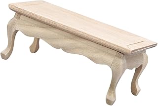 FOYTOKI Mesa Pequena Em Branco Acessórios Para Mesa De Centro Miniture Móveis De Casa Decoração Vintage Mesa De Pátio Minúsculas Miniaturas Mesa De Jantar Mini Mesa De Chá Simulação